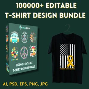 100,000+ T-Shirt Designs Bundle