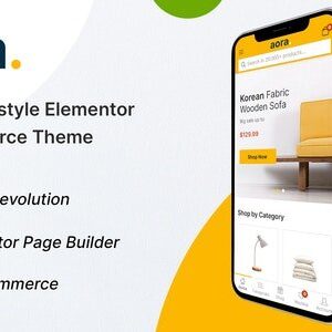 Aora – Home & Lifestyle Elementor WooCommerce Theme