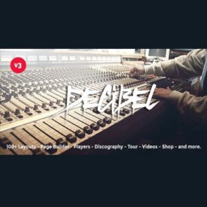 Decibel - Professional Music WordPress Theme